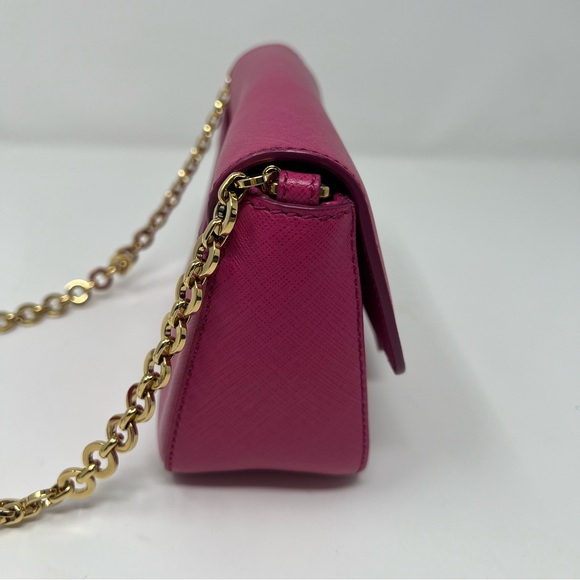 Salvatore Ferragamo Mini Cross Body bag in Fuchsia Pink - Picture 5 of 16